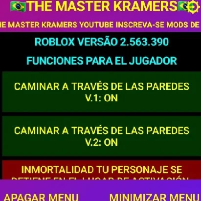 ROBLOX (MASTER KRAMERS) MOD MENU