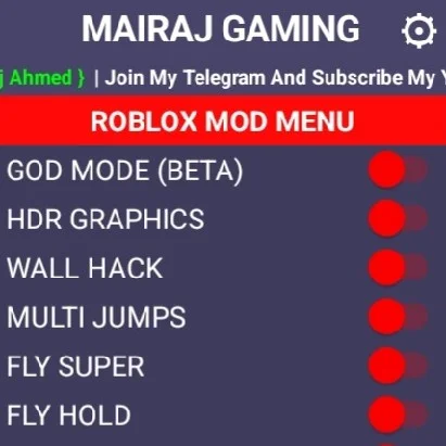 ROBLOX  MAX MOD MENU 