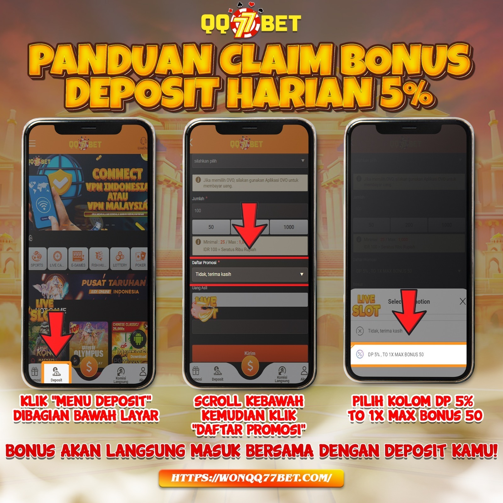QQ77BET - CUAN BERSAMA QQ77BET WEBSITE GAMING ONLINE TERBAIK di INDONESIA